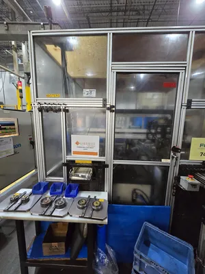 Gleason #1PG-150, CNC double flank in line gear tester w/failute detection & removal, 2005/6 - Image 1