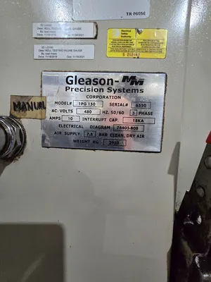 Gleason #1PG-150, CNC double flank in line gear tester w/failute detection & removal, 2005/6 - Image 7