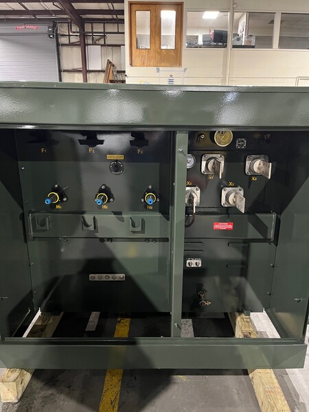 500 KVA 24940 Delta Primary, 208Y/120 Secondary, Core Transformer PAD, proCORE - Image 2