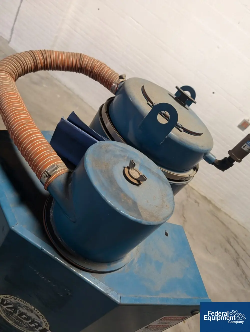 Novatec #N25, Hopper Dryer, 60# hopper, 115 volt, serial# 14-379-0956, 115 V., built 2004 - Image 8