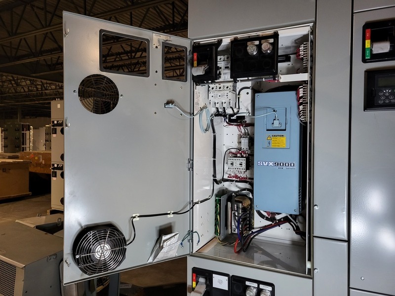 30 HP Eaton, SVX025A1-5A4N1, variable frequency drive, 600 Volts, 34 amps, like new - Image 4