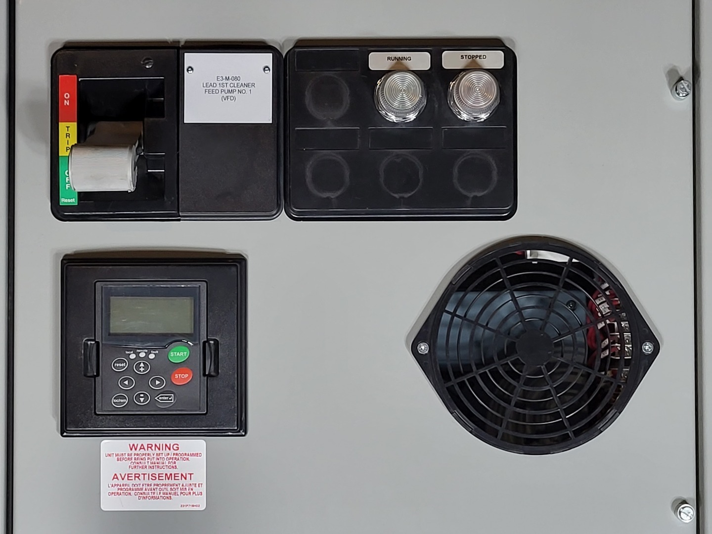 10 HP Eaton, SVX005A1-5A4N1, variable frequency drive, 600 Volts, 10 amps, like new - Image 2