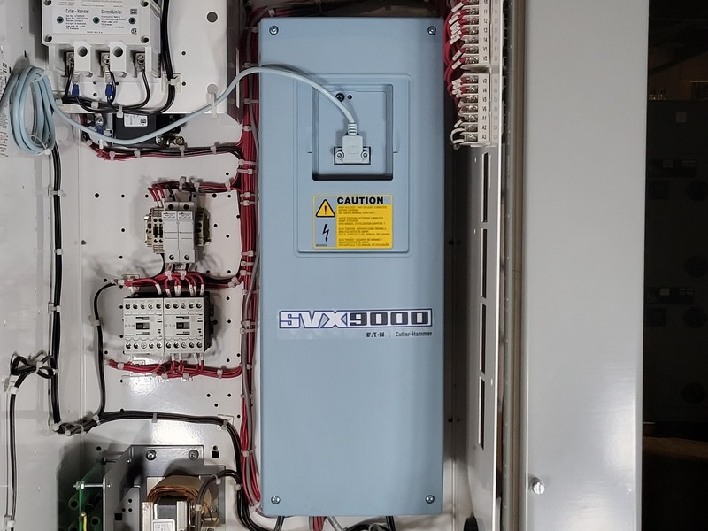 10 HP Eaton, SVX005A1-5A4N1, variable frequency drive, 600 Volts, 10 amps, like new - Image 3