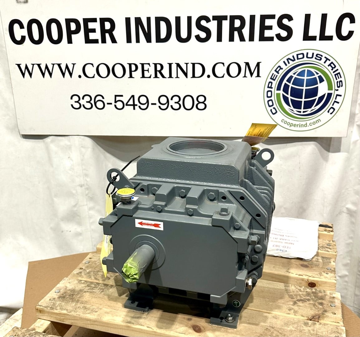 Roots Howden #409-RAM-JH-LB, positive displacement blower, unused, 2018 - Image 4