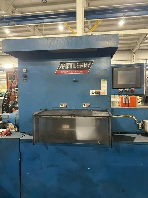 24" x 14" Metlsaw #CS2-T12, non-ferrous (aluminum) programmable circular saw, 2012 - Image 8