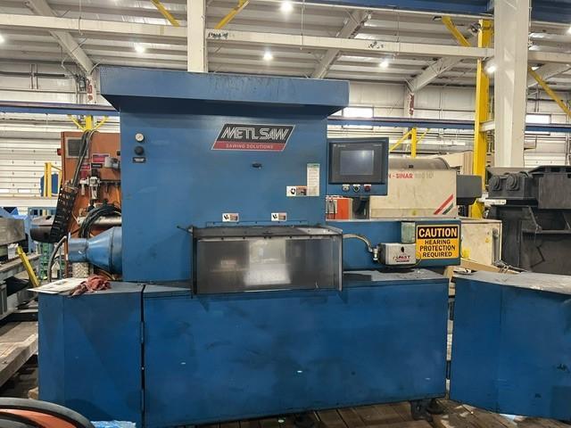 24" x 14" Metlsaw #CS2-T12, non-ferrous (aluminum) programmable circular saw, 2012 - Image 10