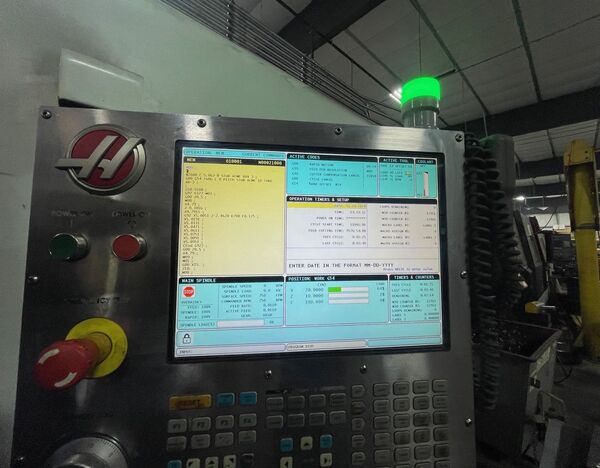 Haas #ST-45, CNC lathe, 34.5" swing, 44" machining length, 25.5" turn diameter, 40 HP, 1400 RPM, 2014 - Image 2
