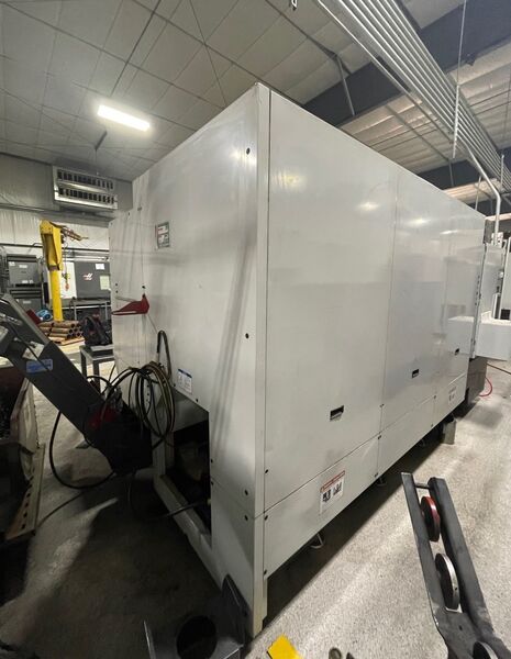 Haas #ST-45, CNC lathe, 34.5" swing, 44" machining length, 25.5" turn diameter, 40 HP, 1400 RPM, 2014 - Image 8