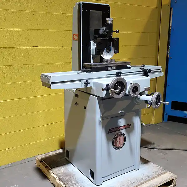 7" x 20" Reid #618HR, precision surface grinder, manual magnetic choke, manual 1 shot lube system - Image 2