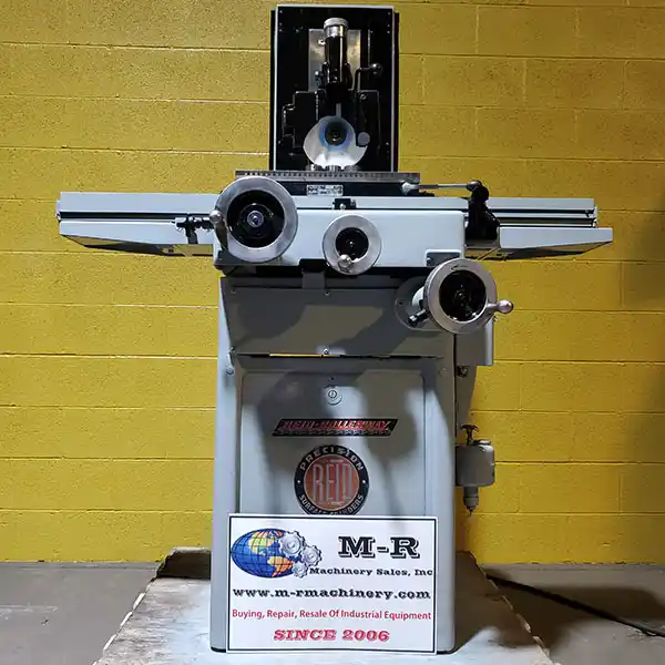 7" x 20" Reid #618HR, precision surface grinder, manual magnetic choke, manual 1 shot lube system - Image 4