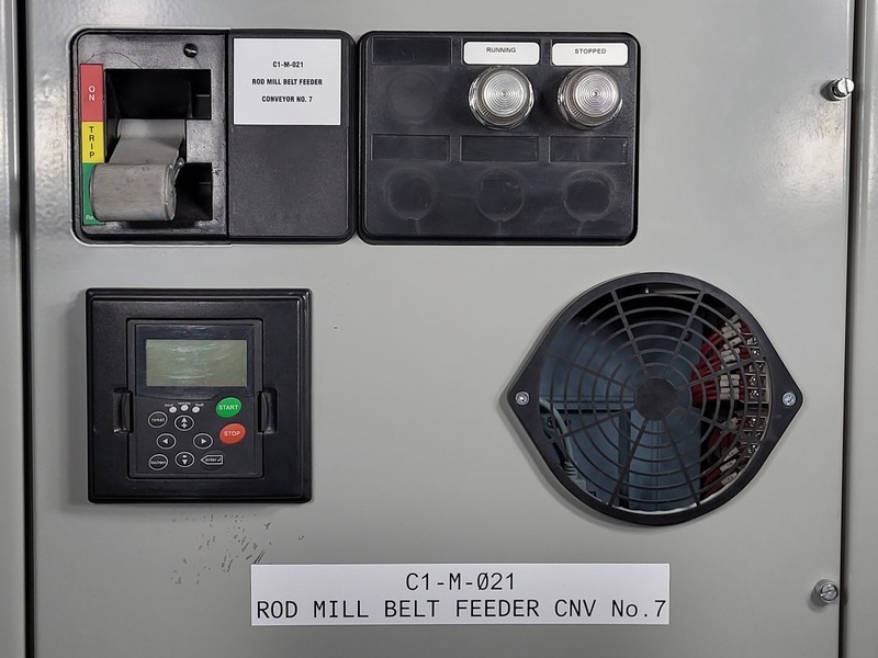20 HP Eaton Cutler-Hammer, SVX00031V018, variable frequency drive, 600 Volts, 40 amps, like new - Image 2