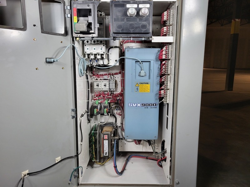 20 HP Eaton Cutler-Hammer, SVX00031V018, variable frequency drive, 600 Volts, 40 amps, like new - Image 4