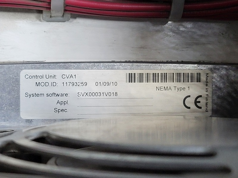 20 HP Eaton Cutler-Hammer, SVX00031V018, variable frequency drive, 600 Volts, 40 amps, like new - Image 7