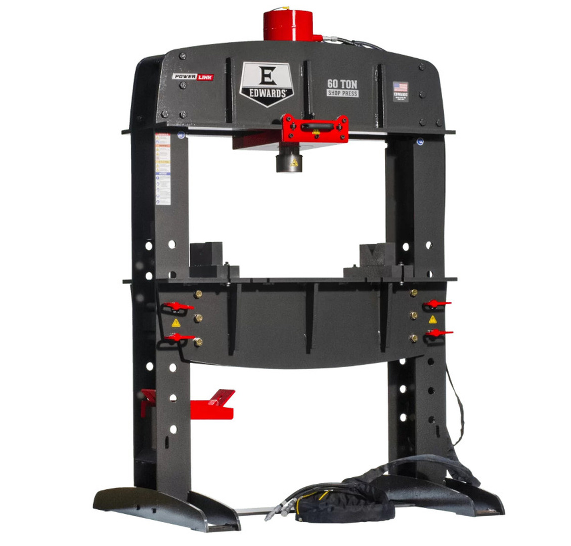 60 Ton, Edwards #ED9-HAT8000, shop press, 12-1/4" stroke, new - Image 2
