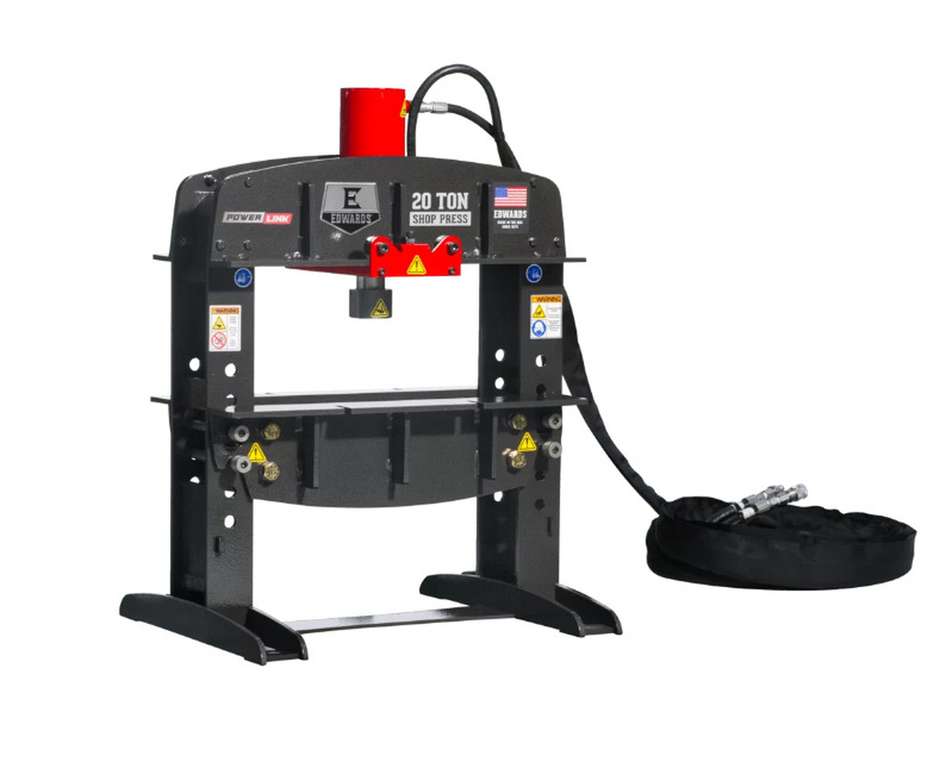 20 Ton, Edwards #ED9-HAT2030, shop press & portable power unit, 6-1/4" stroke, new - Image 2