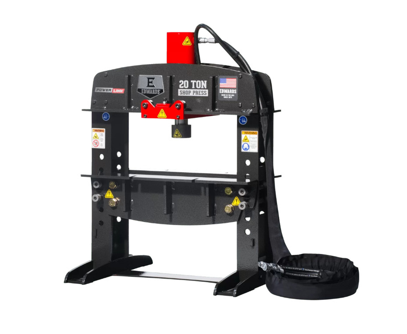 20 Ton, Edwards #ED9-HAT2030, shop press & portable power unit, 6-1/4" stroke, new - Image 3