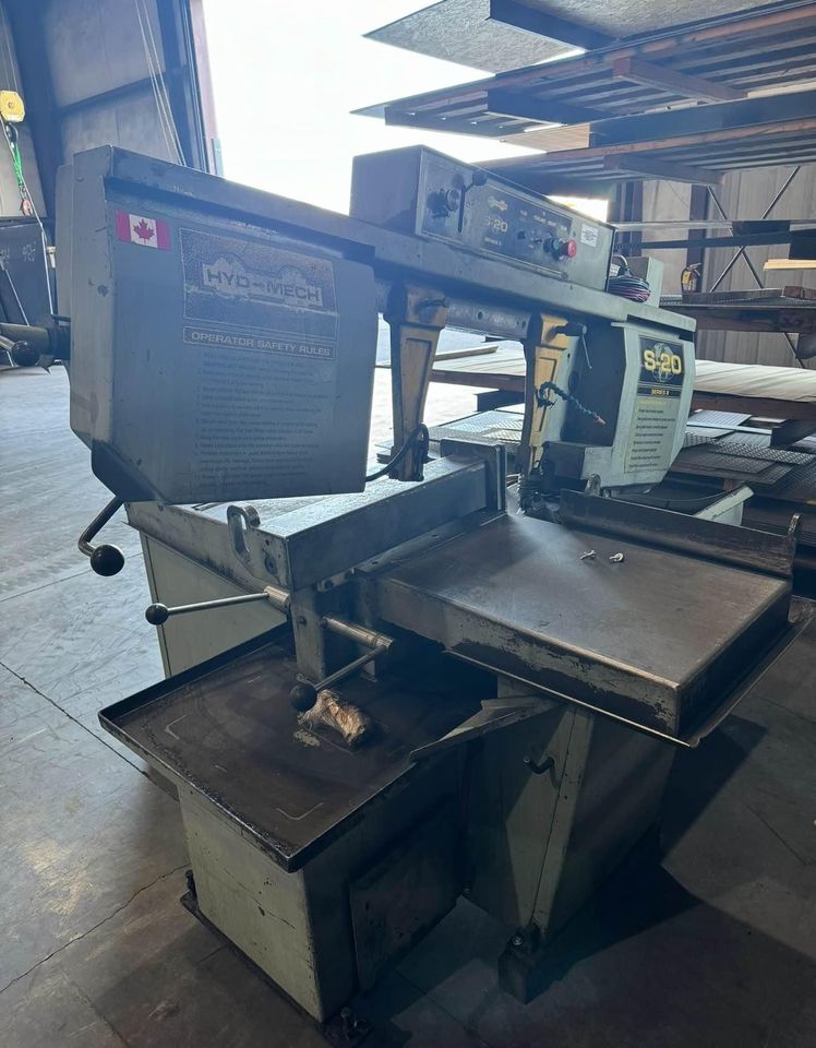 Hyd-Mech #S-20A-II, dual column horizontal band saw - Image 3