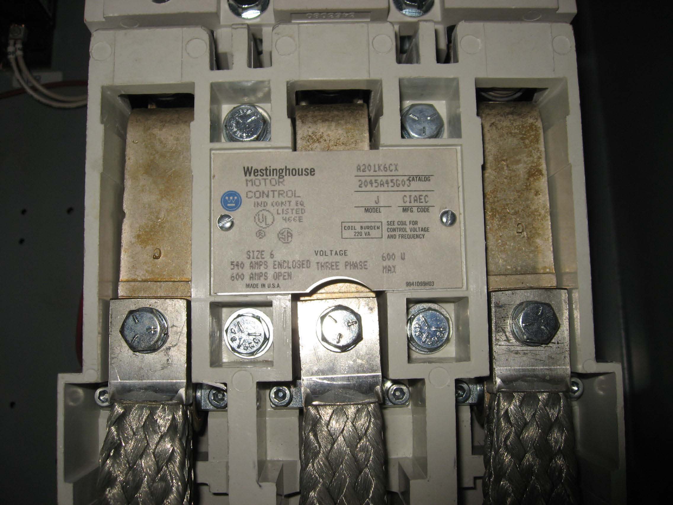 Westinghouse #J, motor control, 480 Volts, loan management ctrl, code CIAEC, new, unused (2 available) - Image 3