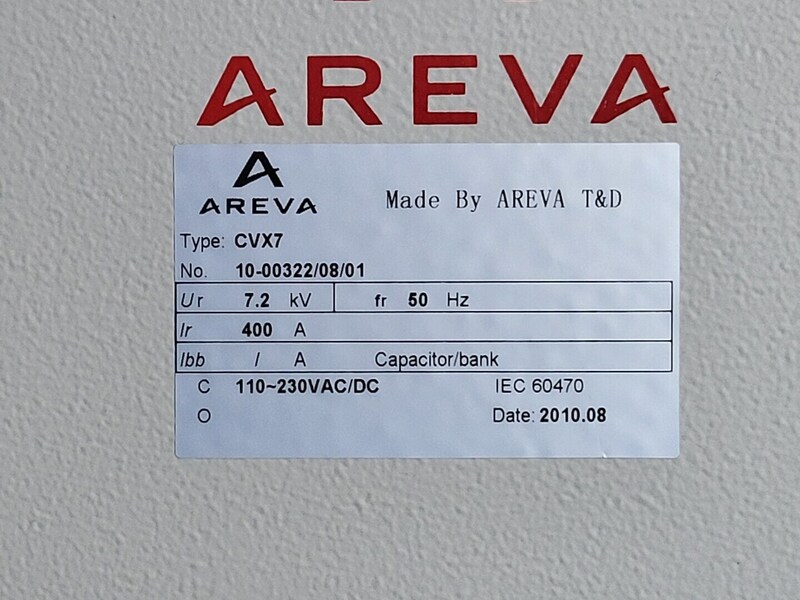 400 Amps, Areva #CVX7, vacuum contactor, 7 KV, new surplus - Image 2