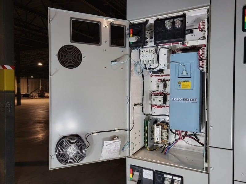 7.5 HP Eaton, SVX005A1-5A4N1, variable frequency drive, 600 Volts, 10 amps, like new - Image 4