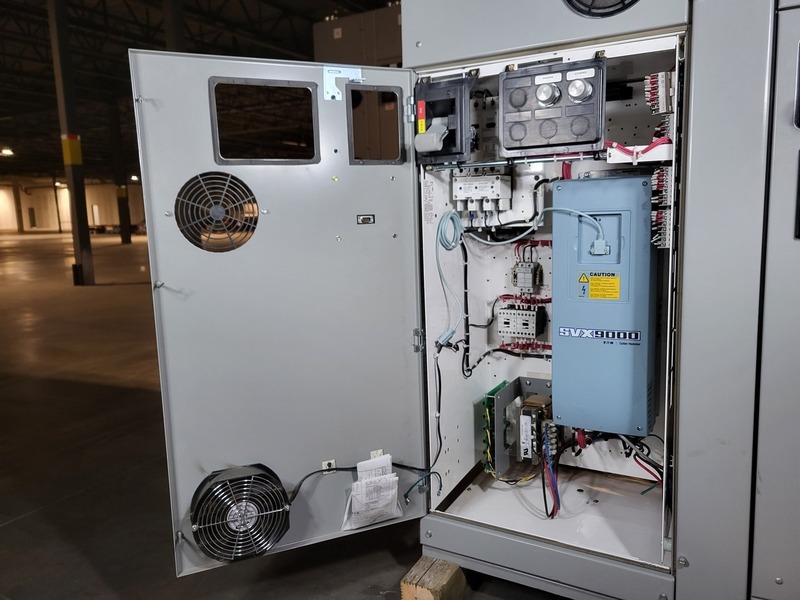 10 HP Eaton, SVX007A1-5A4N1, variable frequency drive, 600 Volts, 13.5 amps, like new - Image 3