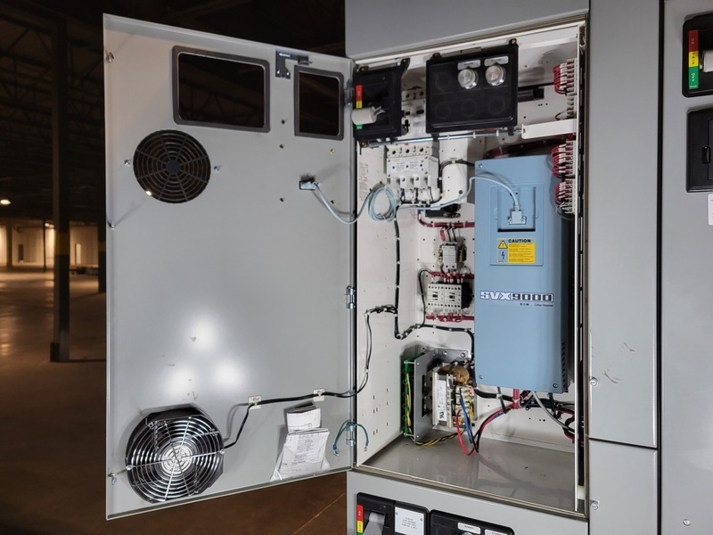 10 HP Eaton, SVX007A1-5A4N1, variable frequency drive, 600 Volts, 10 amps, like new - Image 3