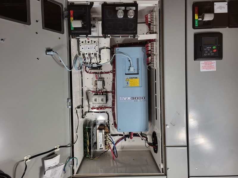 10 HP Eaton, SVX007A1-5A4N1, variable frequency drive, 600 Volts, 10 amps, like new - Image 4