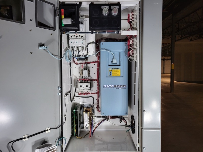 5 HP Eaton, SVX004A1-5A4N1, variable frequency drive, 600 Volts, 7.5 amps, like new - Image 4