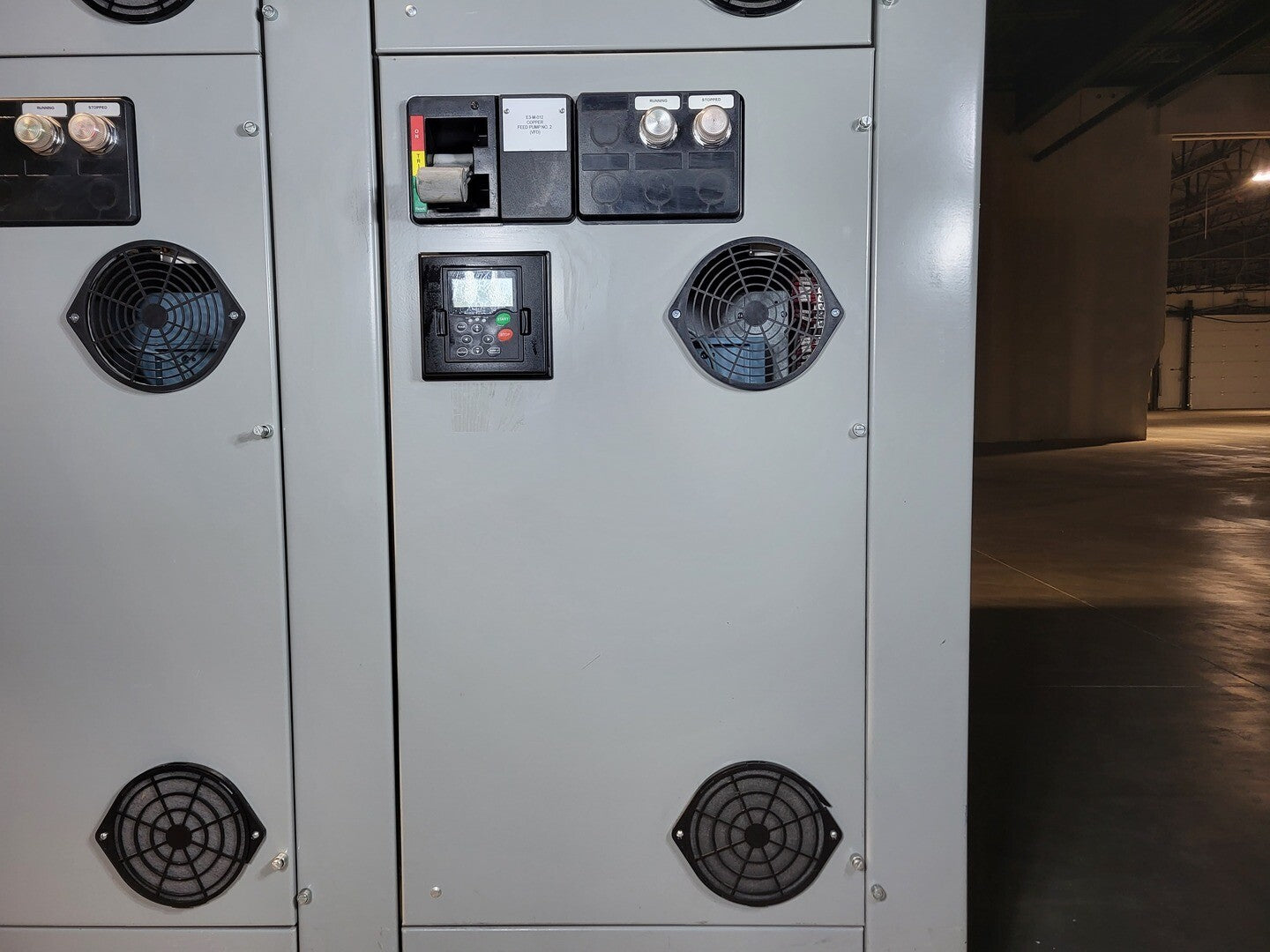 20 HP Eaton, SVX025A1-5A4N1, variable frequency drive, 600 Volts, 34 amps, like new - Image 1