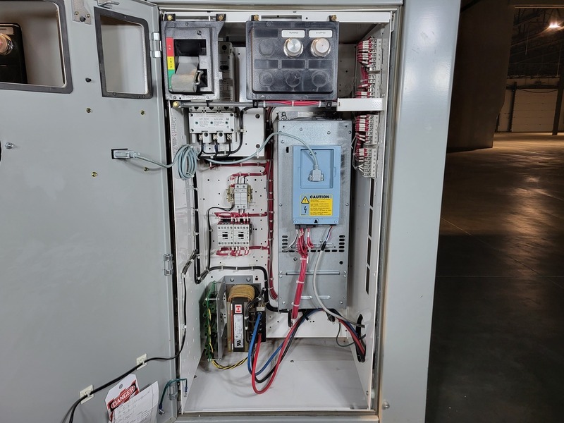 20 HP Eaton, SVX025A1-5A4N1, variable frequency drive, 600 Volts, 34 amps, like new - Image 4
