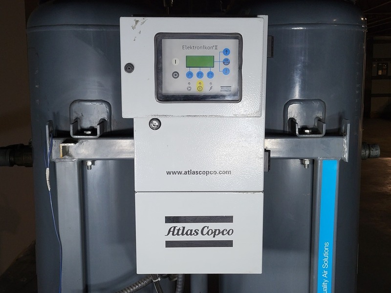 530 cfm, Atlas Copco #CD250, desiccant air dryer, 160 psi, 115 V., 3 phase, 2009 - Image 2