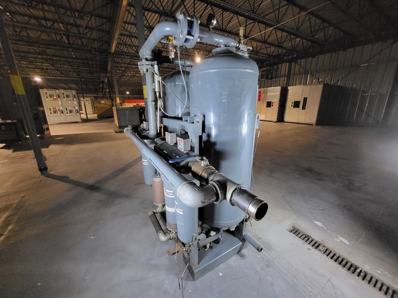 530 cfm, Atlas Copco #CD250, desiccant air dryer, 160 psi, 115 V., 3 phase, 2009 - Image 5