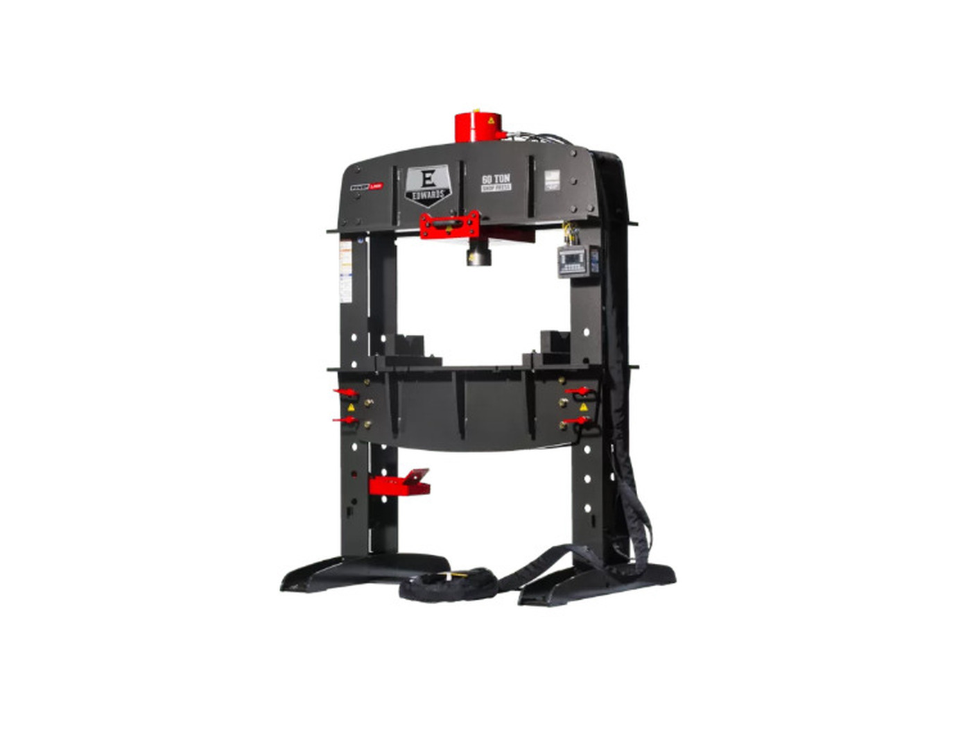 60 Ton, Edwards #HAT8070, shop press with PLC & portable power unit, 12-1/4" stroke, new - Image 3