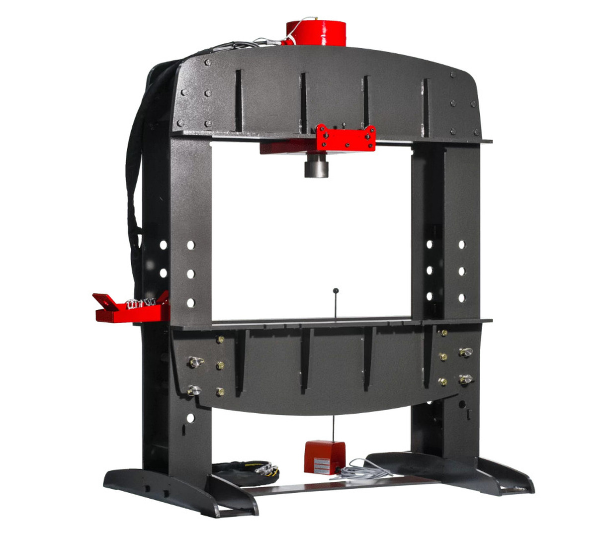 110 Ton, Edwards #HAT9050, shop press with PLC, 12-1/4" stroke, 37-7/16" x 48" table, new - Image 4