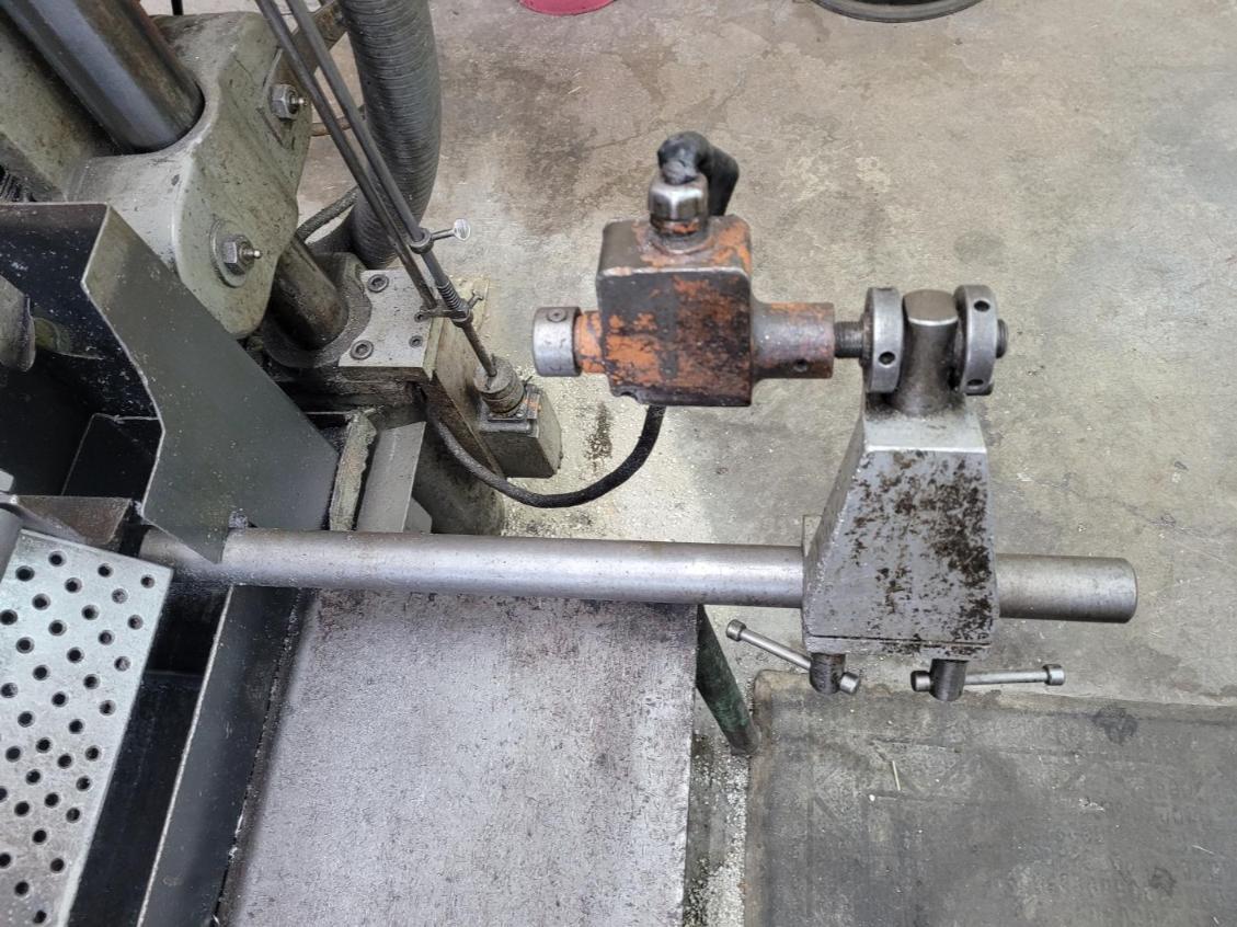 12" x 16" Wellsaw, heavy duty horizontal bandsaw, 13' 6" x 1" x .035" blade, 60-300 FPM, 12" x 12" conveyor - Image 8