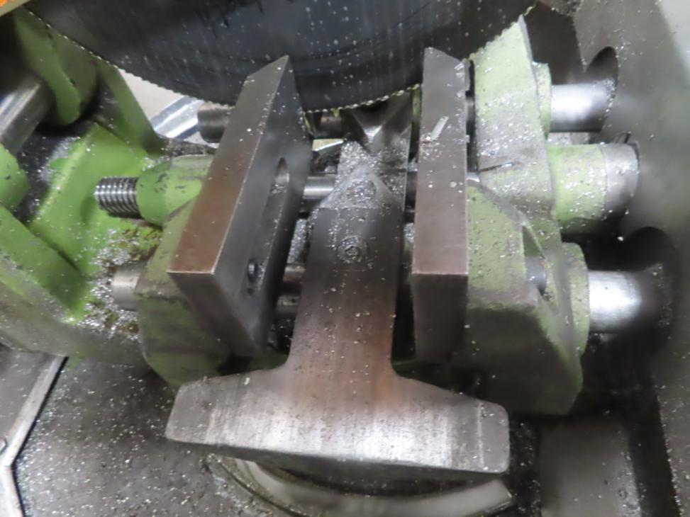 14" Bewo Scotchman #CP-350, cold saw, 1.5748" arbor bore, power clamp - Image 4