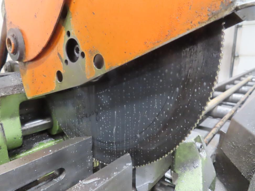 14" Bewo Scotchman #CP-350, cold saw, 1.5748" arbor bore, power clamp - Image 5