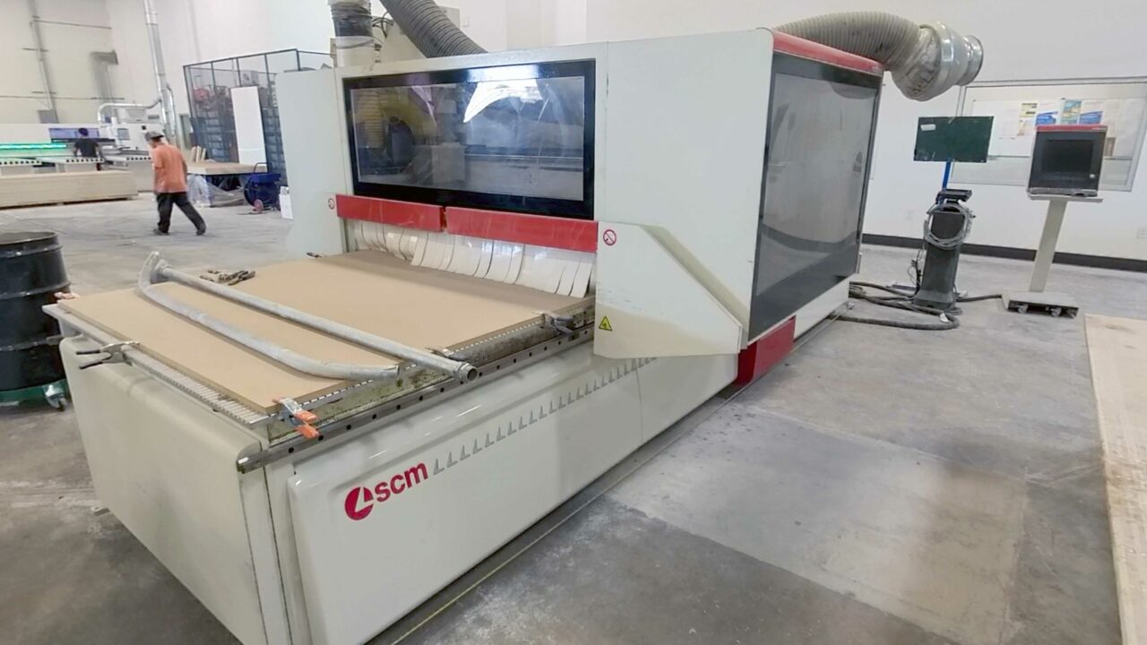 SCM #Pratix-S-15A, CNC Router, 5' x 12', 24000 RPM, 7.5 HP / 9 HP, 2012 - Image 4