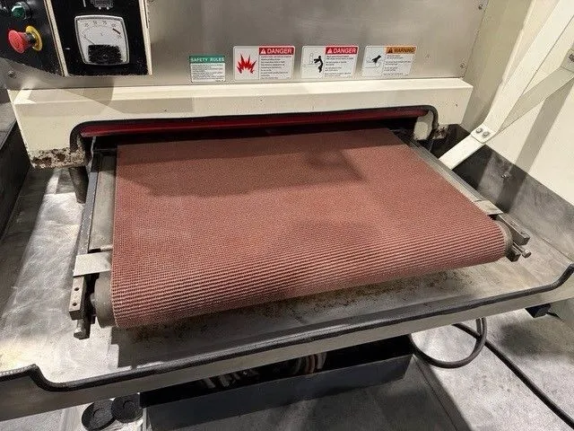 37" x 60" Timesavers #Lynx-37MWT-D-60, belt sander, 15.45 FPM, 6" drum diameter, 2016 - Image 3