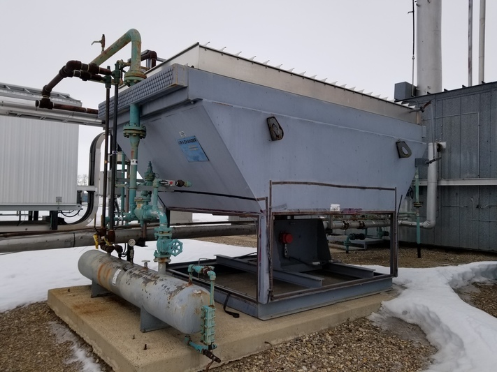 300 psi, Air-X-Changer #72H, propane condenser process cooler, 1992 - Image 1