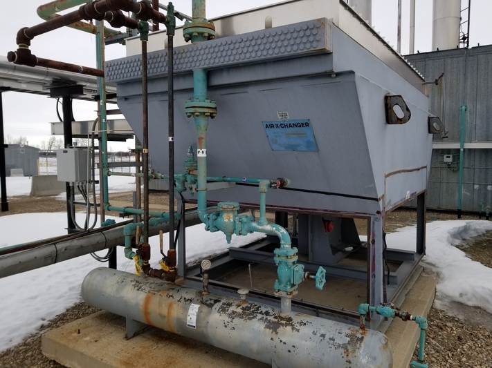 300 psi, Air-X-Changer #72H, propane condenser process cooler, 1992 - Image 3
