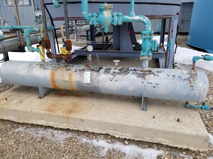 300 psi, Air-X-Changer #72H, propane condenser process cooler, 1992 - Image 4