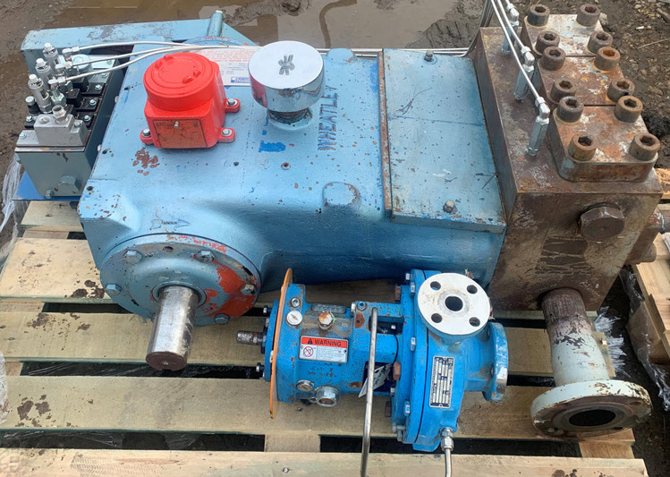 61 GPM Wheatley Gaso #T365, injection pump,, 275 psi, 60 HP @ 1775 RPM, 460 V., 3-phase, 2019 - Image 2