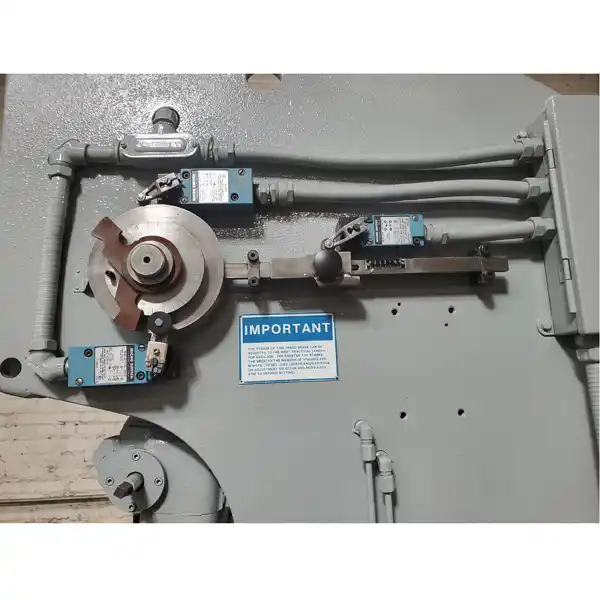 35 Ton, DiAcro #35-6, hydraulic press brake, 6' overall, 62" between housing, 2" stroke, 9" throat, 3 HP - Image 7