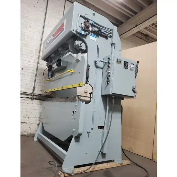 35 Ton, DiAcro #35-6, hydraulic press brake, 6' overall, 62" between housing, 2" stroke, 9" throat, 3 HP - Image 8