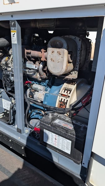 56 KW Allmand #Maxi-Power-65, portable rental diesel generator, sound attenuated enclosure, 240/480 Volts - Image 5