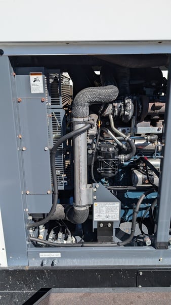 56 KW Allmand #Maxi-Power-65, portable rental diesel generator, sound attenuated enclosure, 240/480 Volts - Image 6