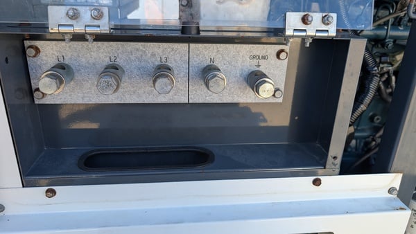 56 KW Allmand #Maxi-Power-65, portable rental diesel generator, sound attenuated enclosure, 240/480 Volts - Image 9