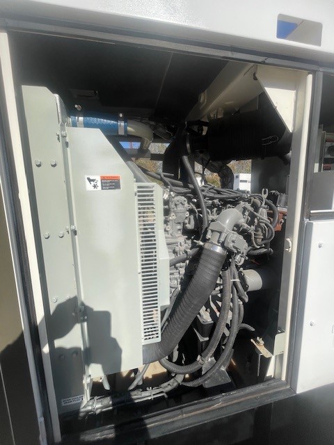 56 KW Multiquip #DCA70SSIU4f, diesel generator, sound attenuated enclosure, trailer tank, 240/480 Volts, 6371 - Image 8