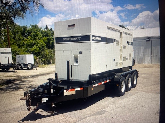 320 KW Multiquip, Isuzu #DCA400SSI4F, diesel towable rental generator, sound attenuated enclosure, 240/480 - Image 2